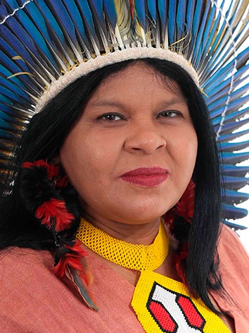 Foto de Sônia Guajajara (PSOL/SP).