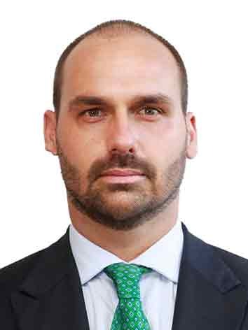 Foto de Eduardo Bolsonaro (PL/SP).